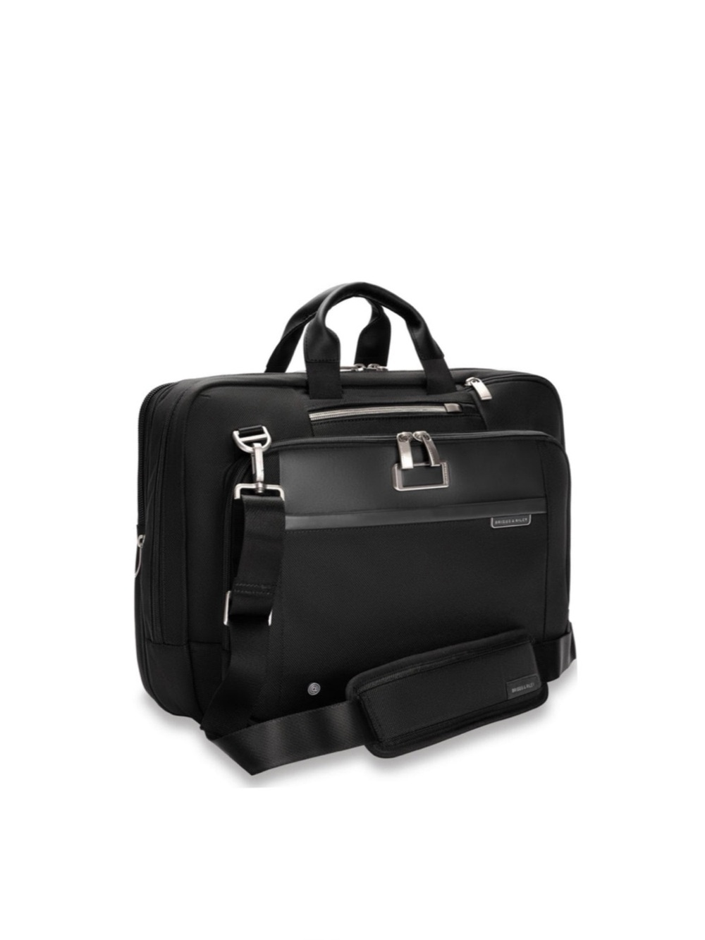 Briggs & Riley Work Travel Black Expandable Briefcase Bag